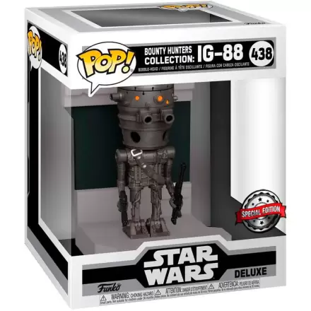 Funko POP figura Deluxe Star Wars Bounty Hunters IG-88 Exkluzív termékfotója