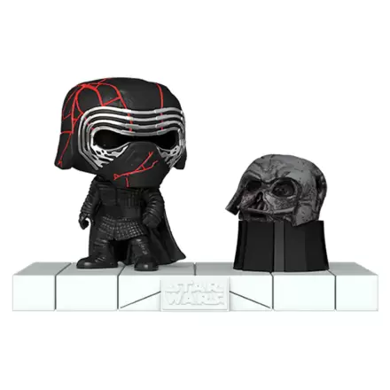 Funko POP figura Deluxe Star Wars Kylo Ren with Darth Vader Helmet termékfotója