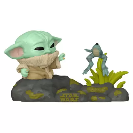 Funko POP figura Deluxe Star Wars The Mandalorian Grogu with Frog termékfotója