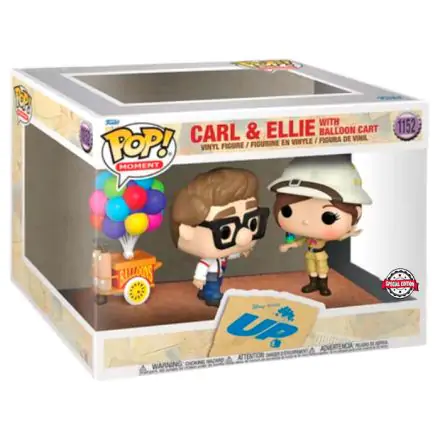 Funko POP figura Disney Pixar Up Carl & Ellie with Balloon Cart Exkluzív termékfotó