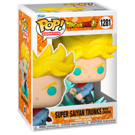 Dragon Ball Super POP! Animation Vinyl Figure SS Trunks w/ Sword 9 cm termékfotója