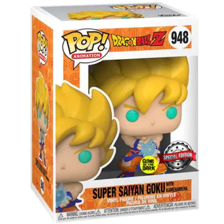 Funko POP figura Dragon Ball Z Szuper Csillagharcos Goku Kamehamera Exkluzív termékfotó