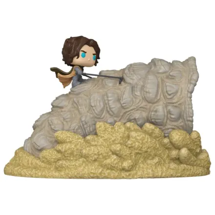 Funko POP figura Dune Part Three Moment Paul Atreides with Sandworm termékfotó