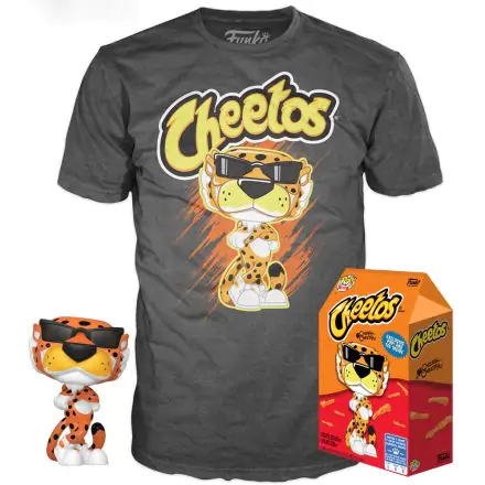 Funko POP! figura és póló csomag Cheetos Chester Cheetah Exkluzív termékfotó