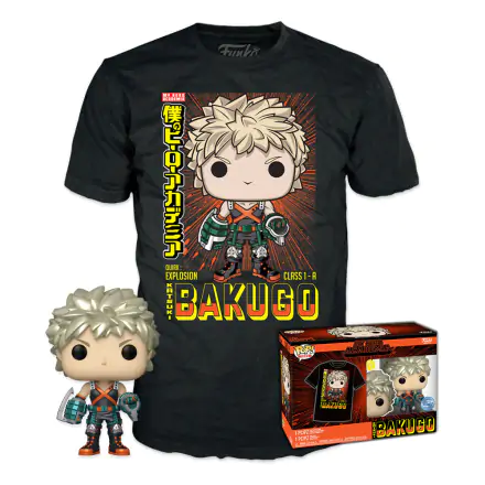 Funko POP! figura és póló csomag My Hero Academia Katsuki Bakugo (MT) termékfotója