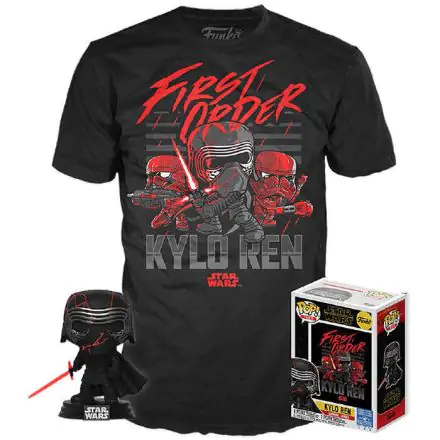 Funko POP figura és póló csomag Star Wars Rise of Skywalker Kylo Ren termékfotó