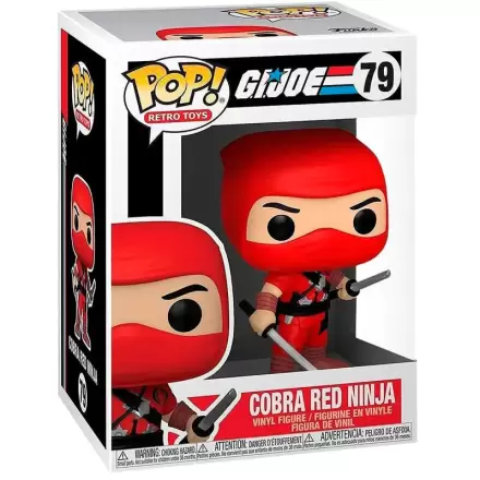 Funko POP figura G.I. Joe Cobra Red Ninja Exkluzív termékfotója