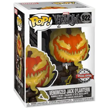 Funko POP figura Marvel Venom Venomized Jack Lantern Exkluzív termékfotó