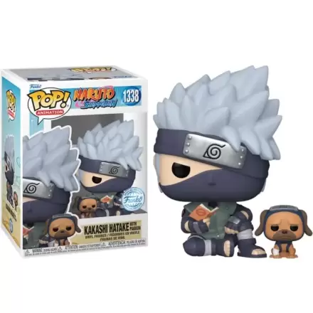 POP Figur Naruto Shippuden Kakashi with Pakkun Exclusive termékfotója