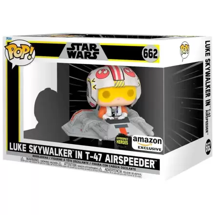 Funko POP figura Rides Star Wars Luke Skywalker in T-47 Airspeeder Exkluzív termékfotója