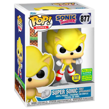 Funko POP figura Sonic The Hedgehog Super Sonic Exkluzív termékfotója