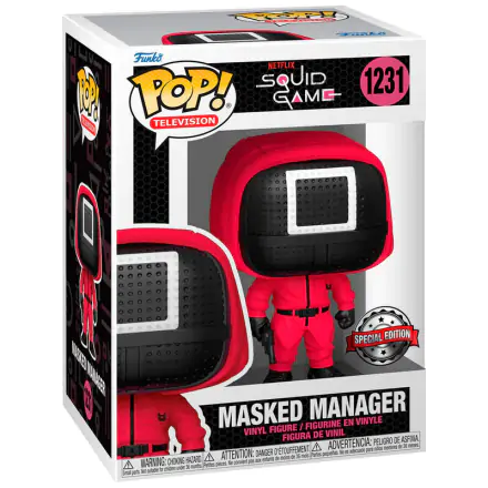 Funko POP figura Squid Game Masked Manager Exkluzív termékfotó