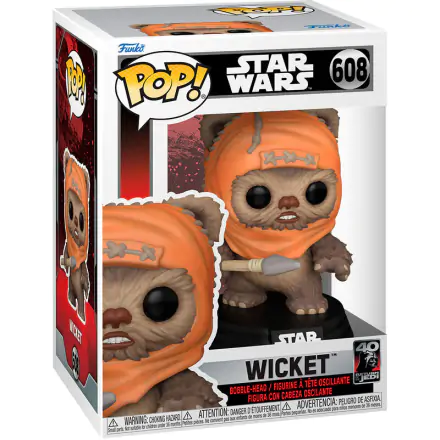 Star Wars Return of the Jedi 40th Anniversary POP! Vinyl Figur Wicket 9 cm termékfotója