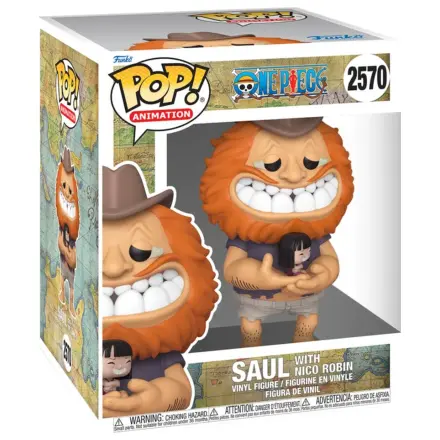 Funko POP figura Super One Piece Saul With Nico Robin termékfotó