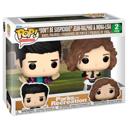 Funko POP Parks and Recreation Dont Be Suspicious Jean-Ralphio & Mona-Lisa 2 db-os figura csomag termékfotója