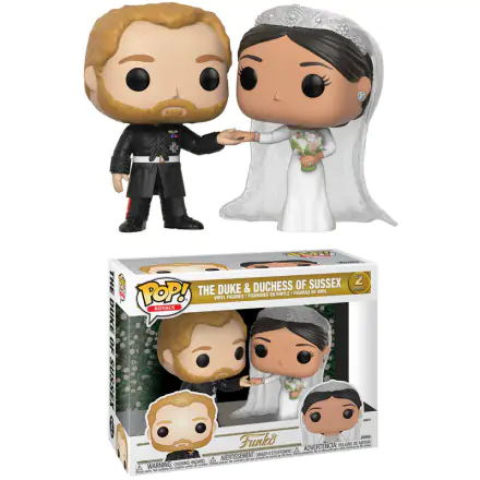 Funko POP Royal Wedding Duke Duchess Sussex 2db-os figura csomag termékfotó
