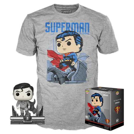 Funko POP & Tee DC Comics Jim Lee Superman figure & tee box termékfotója