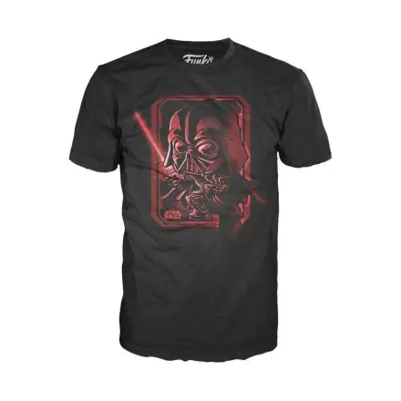 Funko POP! Tees póló Darth Vader Lightsaber termékfotó