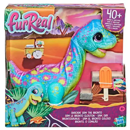 Fur Real Snackin Sam The Bronto figura termékfotó