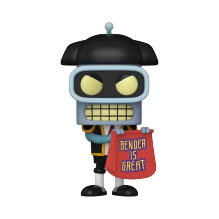 Futurama Pop! Animation Vinyl figura Bender (Matador) 9 cm termékfotója