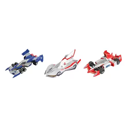 Future GPX Cyber Formula járműs 3-Pack Super Asurada 01 Circuit Mode & AKnight Savior 005 & Ishzark Renewal Repeat Edition modell csomag 11 cm termékfotó