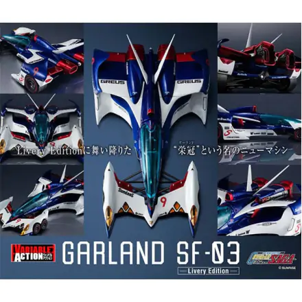 Future GPX Cyber Formula Vehicle 1/24 Variable Action Saga Garland SF - 03 Livery Edition 18 cm termékfotó