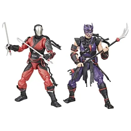 G.I. Joe Classified Series 2 db-os akciófigura csomag #160 Cobra Ninjas Slice & dobókocka 15 cm termékfotó
