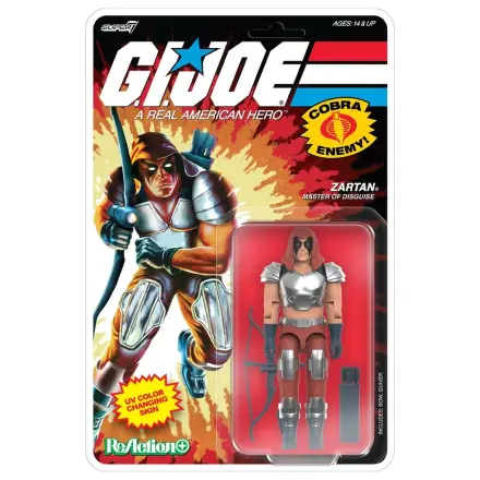 G.I. Joe (Comic) ReAction+ akciófigura Wave 09 Zartan termékfotó