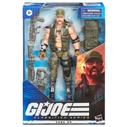 G.I. Joe Gung Ho Classified Series figura 15cm termékfotó
