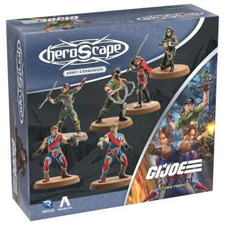 G.I.Joe Heroscape Army Expansion Strike Forces Angol nyelvű társasjáték kiegészítő termékfotó