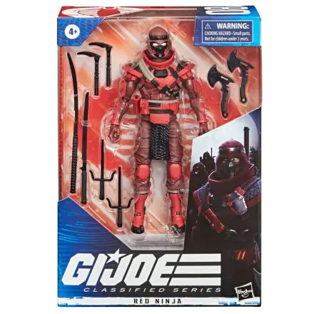G.I. Joe Red Ninja Classified Series figura 15cm termékfotó