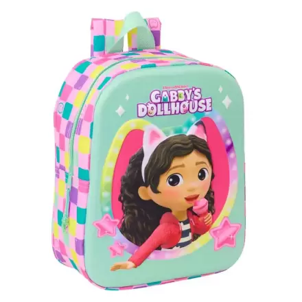 Gabi babaháza 3D táska hátizsák 27cm termékfotó