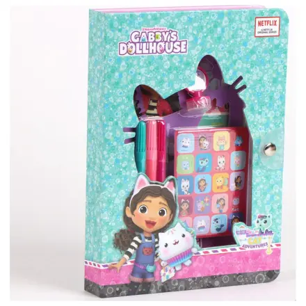 Gabi babaháza Funny színezhető füzet szett sablonnal termékfotó