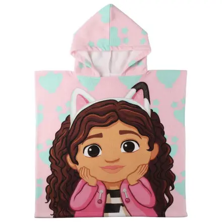 Gabi babaháza mikroszálas poncsó strandtörölköző termékfotó