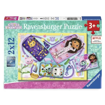 Gabi babaháza puzzle 2x12db-os termékfotó