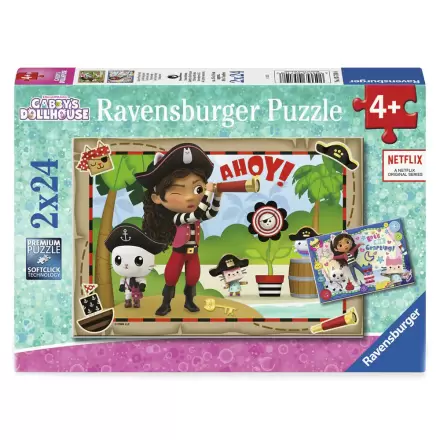 Gabi babaháza puzzle 2x24db-os termékfotó