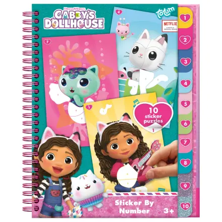 Gabi babaháza Sprinkle Party puzzle matrica és színező szett termékfotó