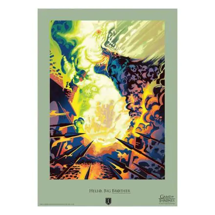Game of Thrones Art Print Big Brother Limitált kiadás 42 x 30 cm termékfotó