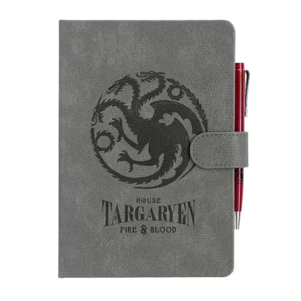 Game of Thrones Targaryen A5 premium notebook + pen termékfotója