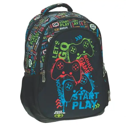 Gamer iskolatáska, táska 40 cm termékfotó