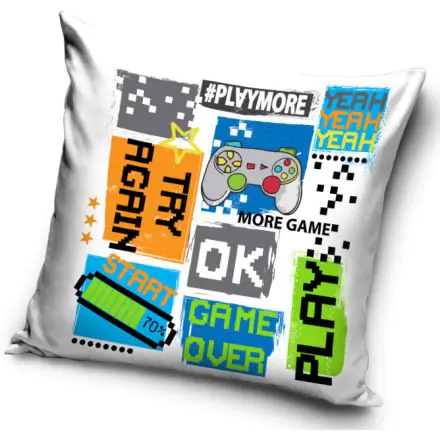Gamer párna, díszpárna 40*40 cm termékfotó