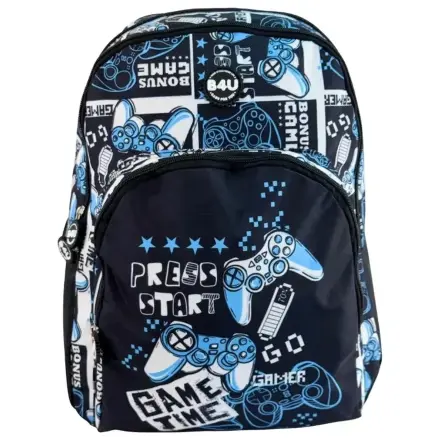 Gamer Press Start iskolatáska, táska 44 cm termékfotó