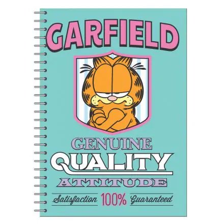 Garfield B/5 spirál vonalas jegyzetfüzet 70 lapos termékfotó