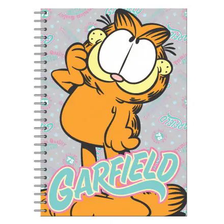 Garfield B/5 spirál vonalas jegyzetfüzet 70 lapos termékfotó