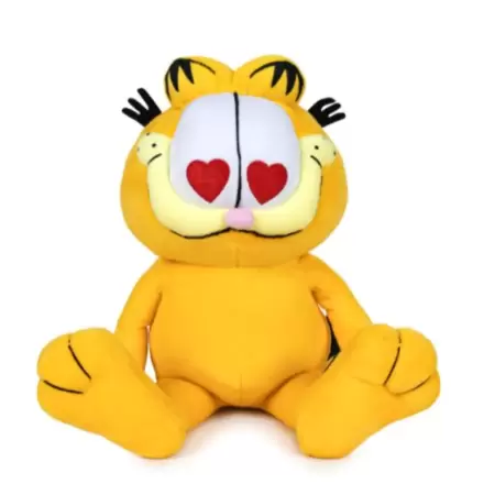 Garfield cute emoji Heart Eyes plüssfigura 30 cm termékfotója