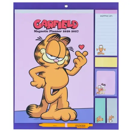 Garfield mágneses heti tervező 2026/27 30 x 35 cm termékfotó