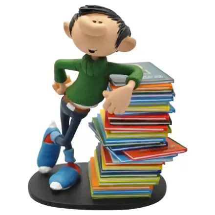 Gaston Gaston Stack of Comics szobor figura 16 cm termékfotó