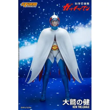 Gatchaman 1/12 Ken the Eagle akciófigura 18 cm termékfotója