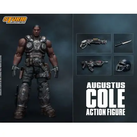Gears of War 5 1/12 Augustus Cole akciófigura 16 cm termékfotó