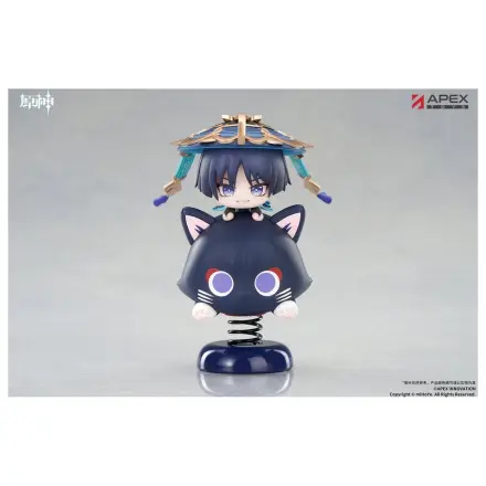 Genshin Impact Chibi Chara Yurayura Stand PVC figura Wanderer 11 cm termékfotó